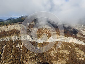 Landscape of Balkan Mountains and Vratsata pass, Bulgaria