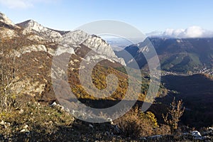 Landscape of Balkan Mountains and Vratsata pass, Bulgaria