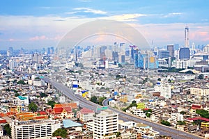 Landscape Bangkok city