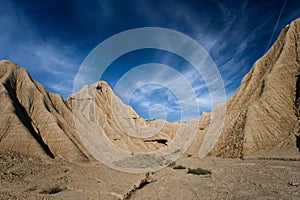 Landscape in the Bardenas Reales
