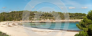 Landscape beach of the Mediterranean Sea in Spain