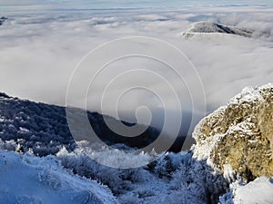 Landscape of beautiful snowy mountains in Slovakia 3