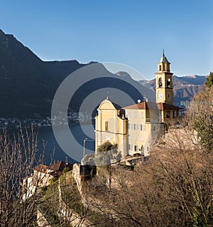 Church of Pognana Lario, Italy