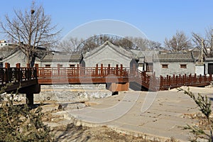 Landscape of beijing building