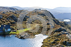 Landscape of Bergen, Norway