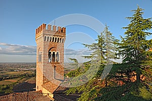 Landscape of Bertinoro, Emilia Romagna, Italy