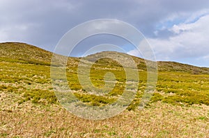 Landscape of Bieszczady Mountains, Poland