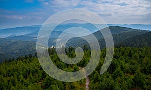 Landscape in the black forest in germany