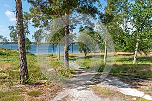 Landscape in Bohuslan in Sweden