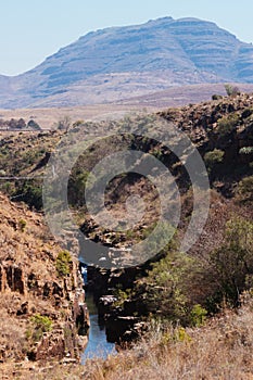 Landscape Bourkes Luck Potholes in South Africa