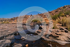 Landscape Bourkes Luck Potholes in South Africa