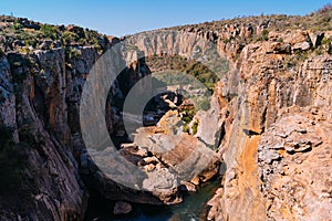 Landscape Bourkes Luck Potholes in South Africa