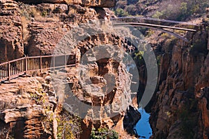 Landscape Bourkes Luck Potholes in South Africa