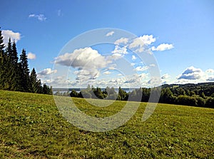 Landscape bright day