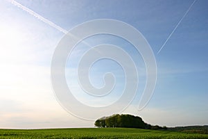 Landscape in Brittany