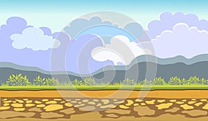 Landscape for browser and arcade games.
