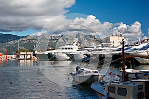 Landscape in Budva, Montenegro