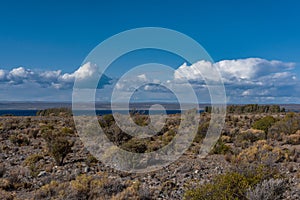 Landscape at Buenos Aires Lake in Aysen Region, Argentina photo