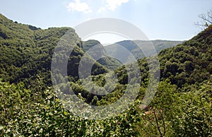 Landscape of Bugey region