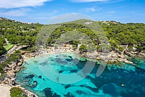 Landscape with Cala Gat on Mallorca