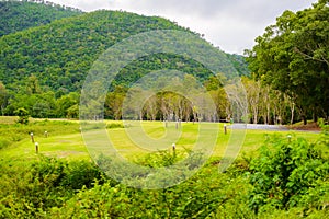 Landscape at camping area Kaeng Krachan National Park