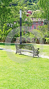 Landscape of Cangas de Onis, Principality of Asturias