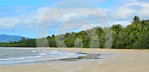 Landscape of Cape Tribulation in Daintree National Park Queensland, Australia photo