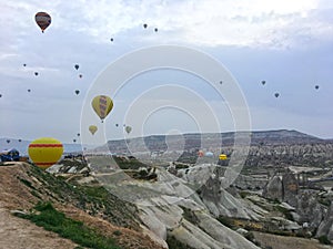 Landscape of Cappadocia