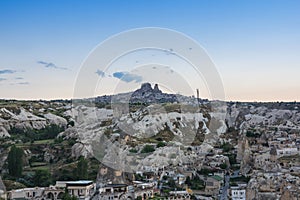 Landscape in Cappadocia, Turkey