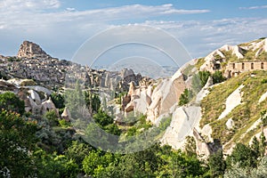 Landscape in Cappadocia, Turkey