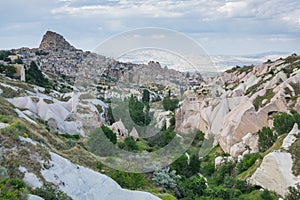 Landscape in Cappadocia, Turkey