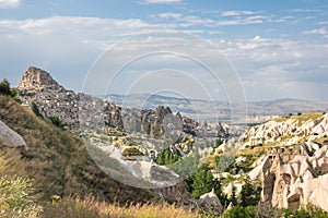 Landscape in Cappadocia, Turkey