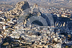 Landscape in Cappadokia region