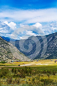 Landscape at Cardona Kur - Kechu. Altai Republic, Russia