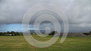 Landscape from Carrowmore and the megalithic in Sligo, Ireland