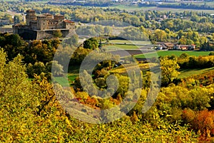 Landscape with castle