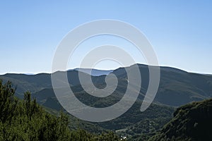 Landscape in the Caurel mountains photo