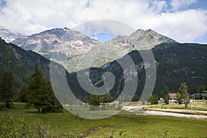 Landscape from Cavaglia train station