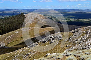 Landscape of the cerro campanero en Minas, Lavalleja, Uruguay photo