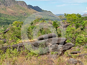 Landscape at Chapada dos Veadeiros in Brazil photo