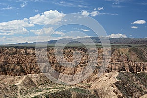 Landscape in Charyn National Park. Almaty region. Kazakhstan