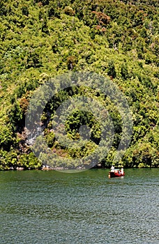 Landscape of Chilean fjords in Aysen fjord - Puerto Chacabuco, Chile