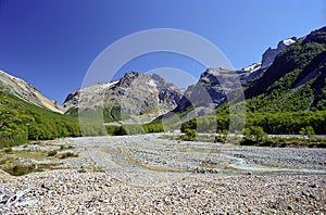Landscape in chilean Patagonia photo