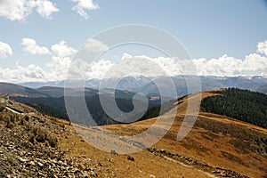 Landscape of China National Highway 318