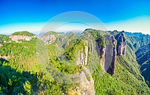 Landscape of China`s Famous Peak