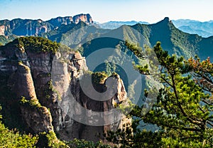 Landscape of China`s Famous Peak