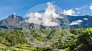 Landscape with Cirque de Cilaos photo