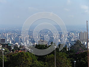 Landscape of the city of Belo Horizonte photo