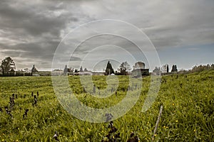 Landscape cloud day Spain photo