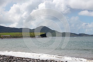 Landscape on the coast of An CoireÃ¡n-Waterville, Ireland